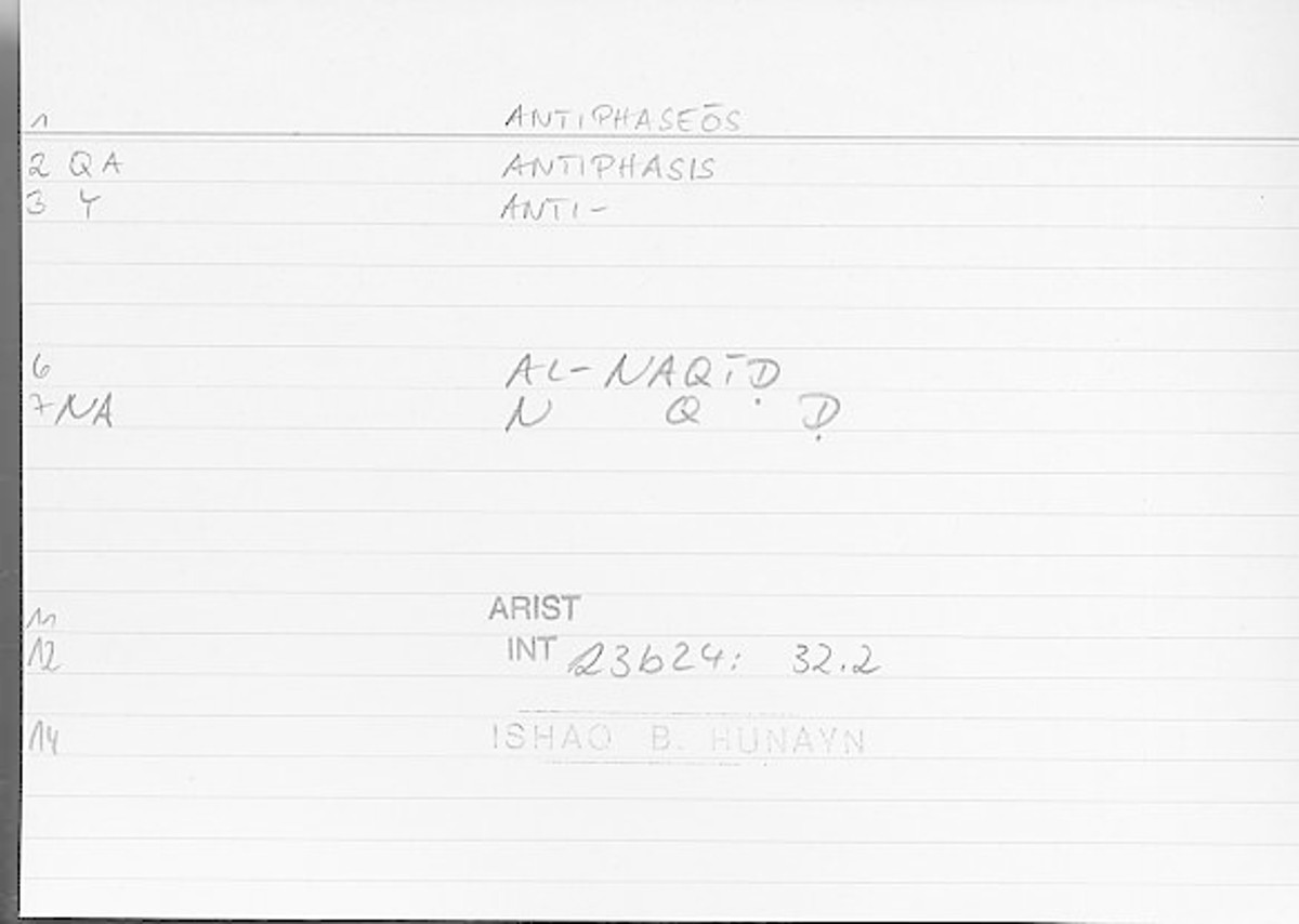 Filecard Arist.Int.1440