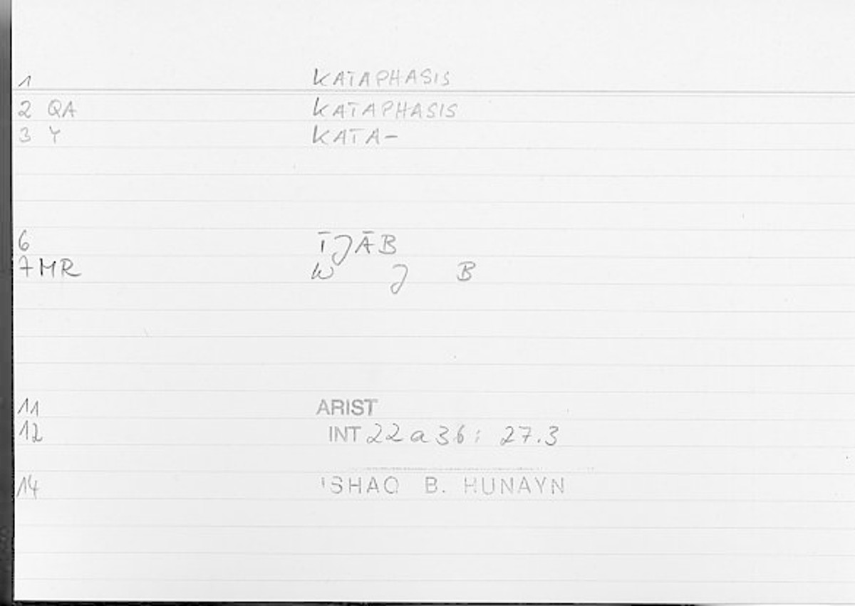 Filecard Arist.Int.1509
