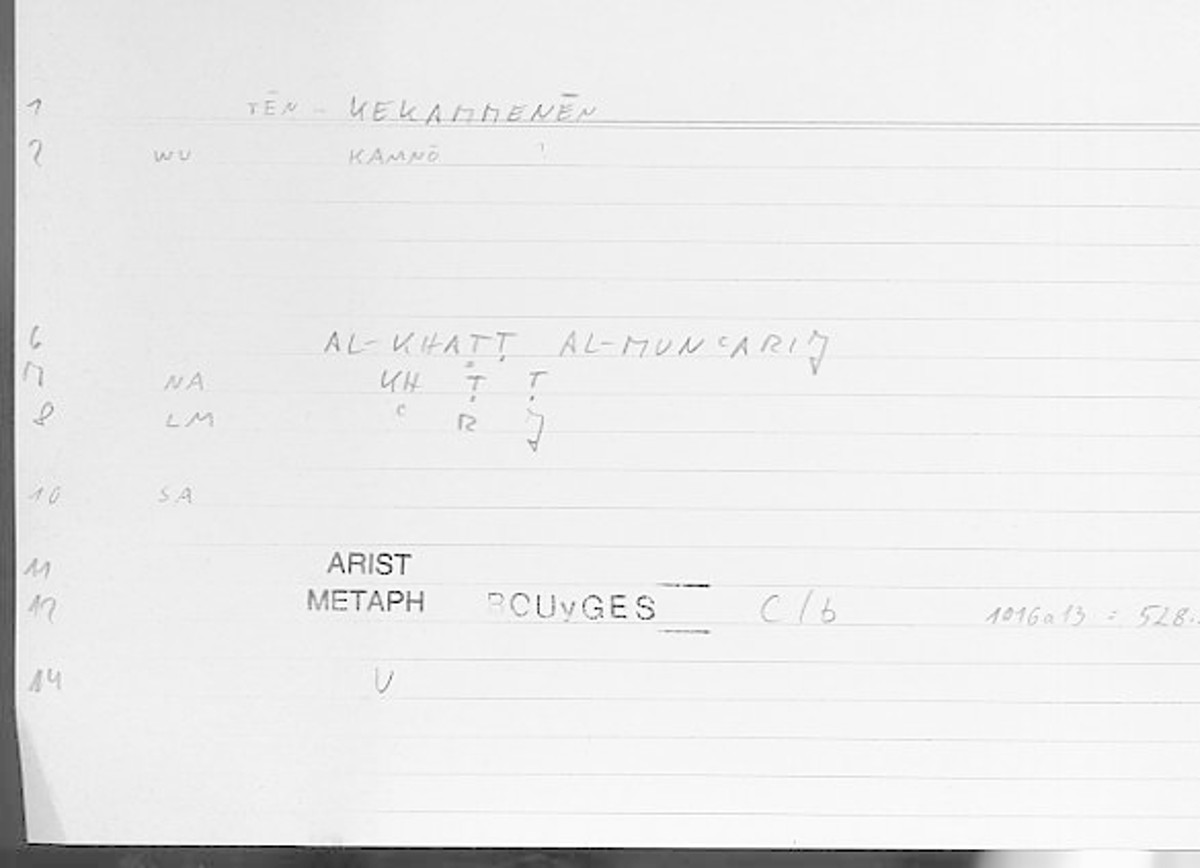 Filecard Arist.Metaph.0121