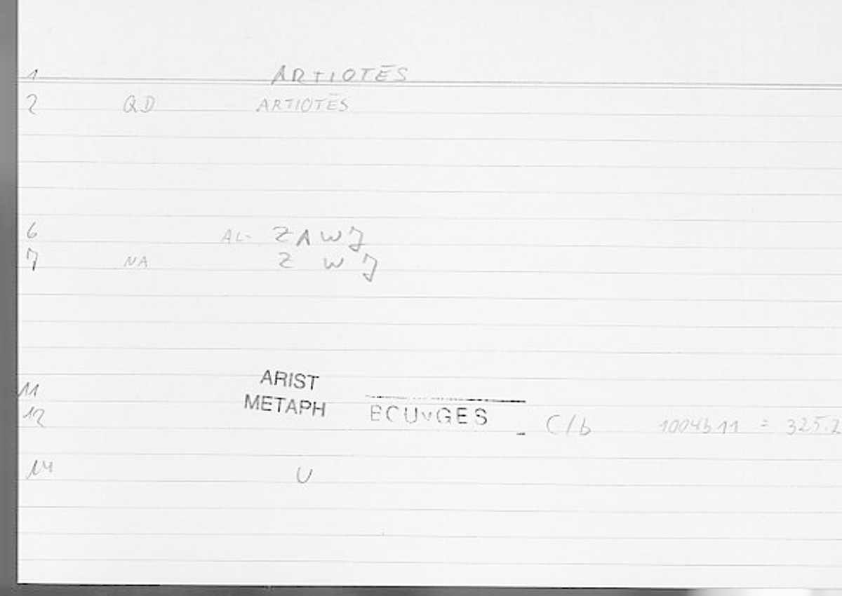 Filecard Arist.Metaph.0263