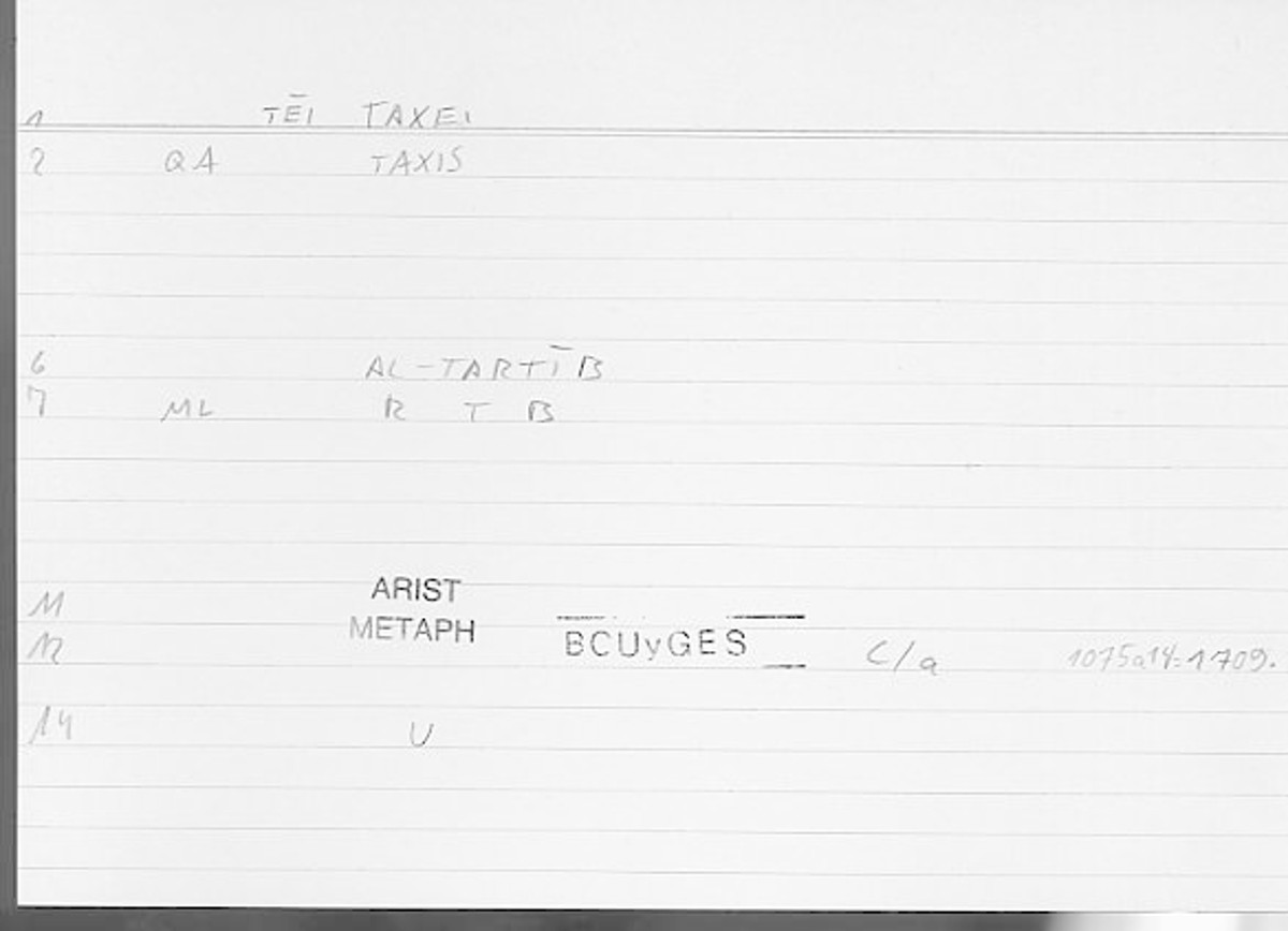 Filecard Arist.Metaph.0275