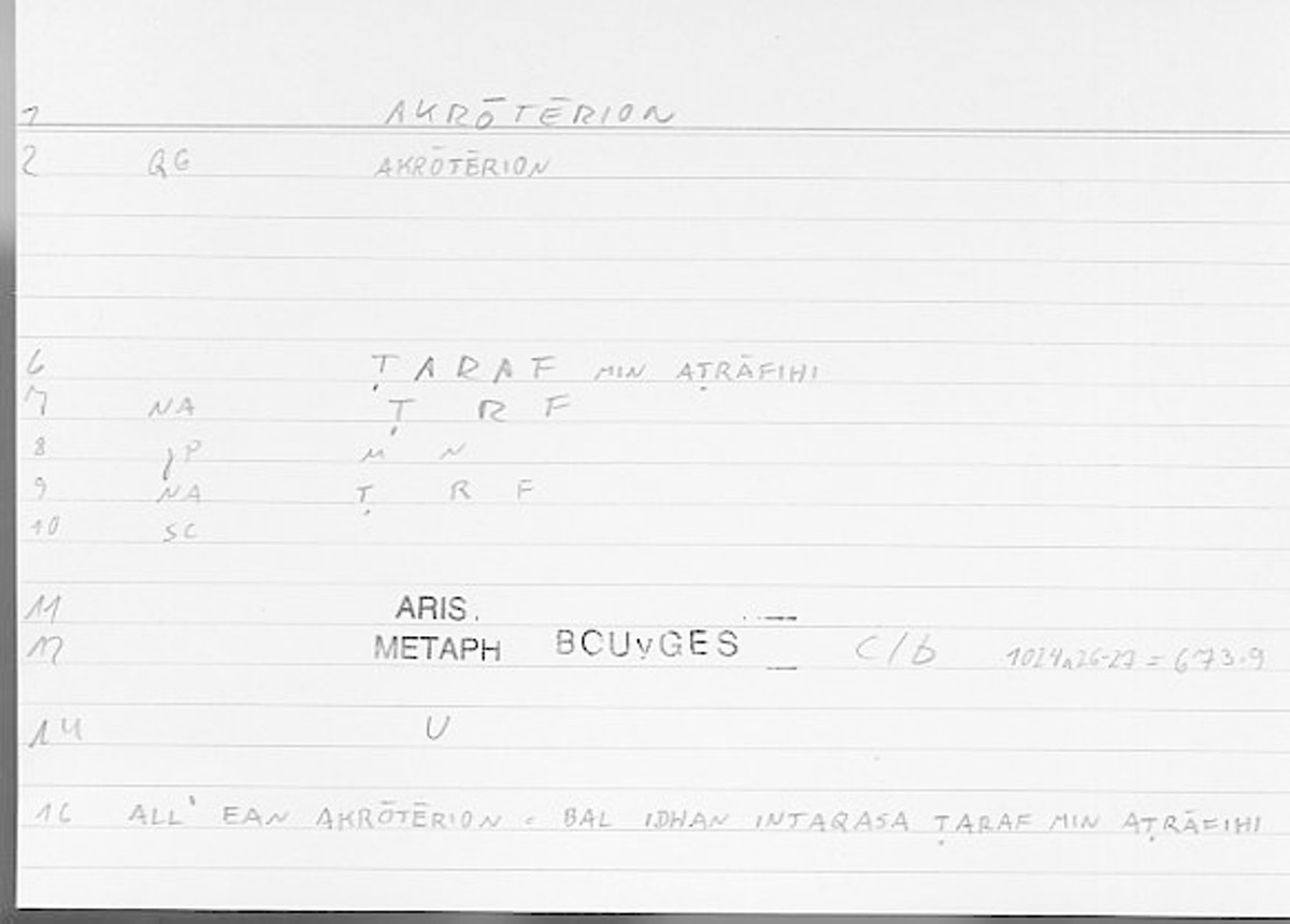 Filecard Arist.Metaph.0488