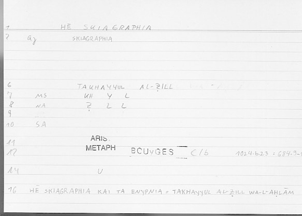 Filecard Arist.Metaph.0505
