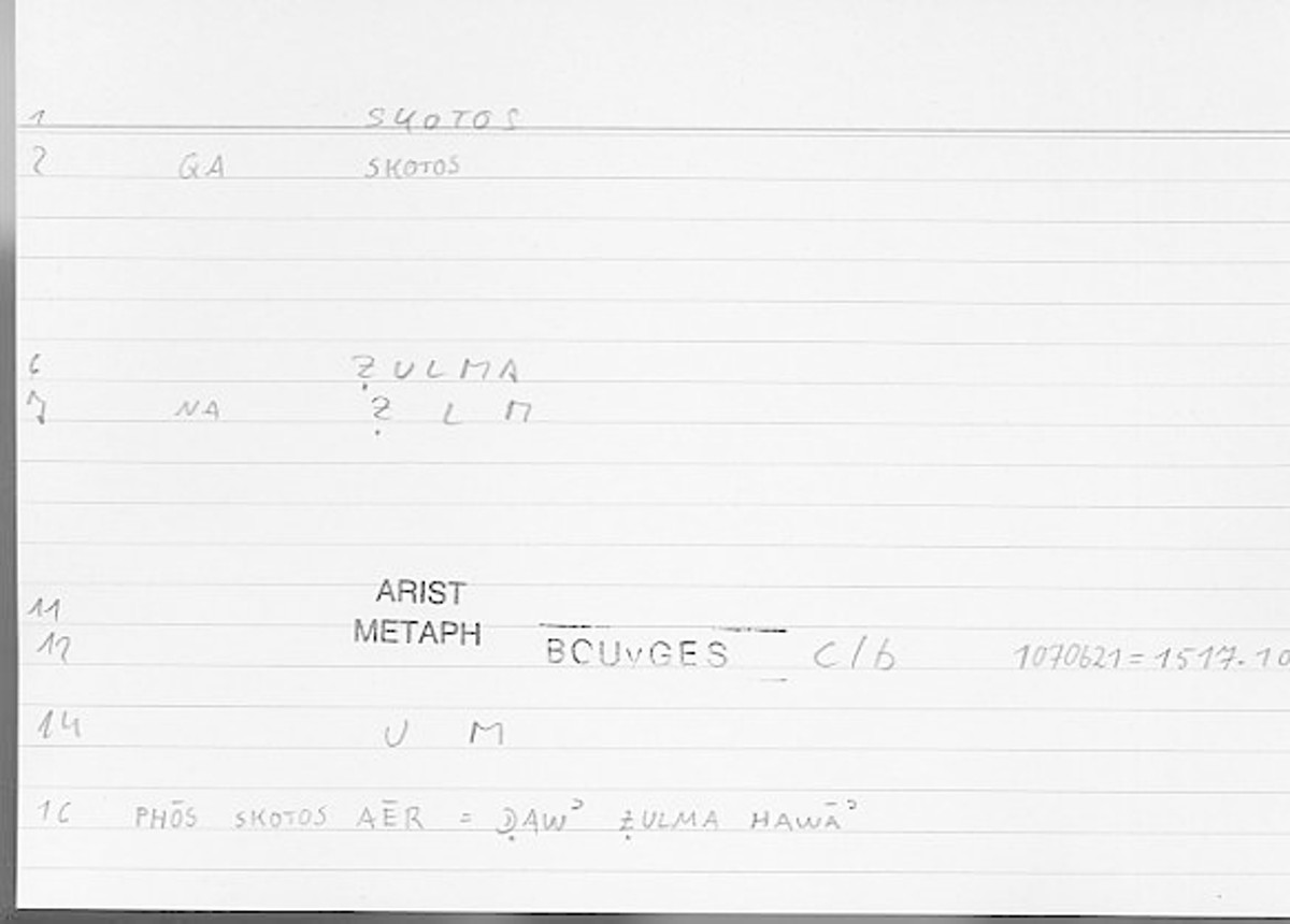 Filecard Arist.Metaph.0506