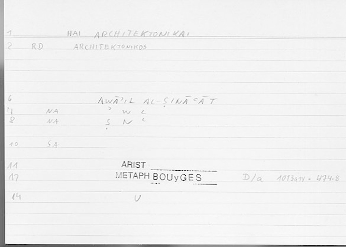 Filecard Arist.Metaph.0527