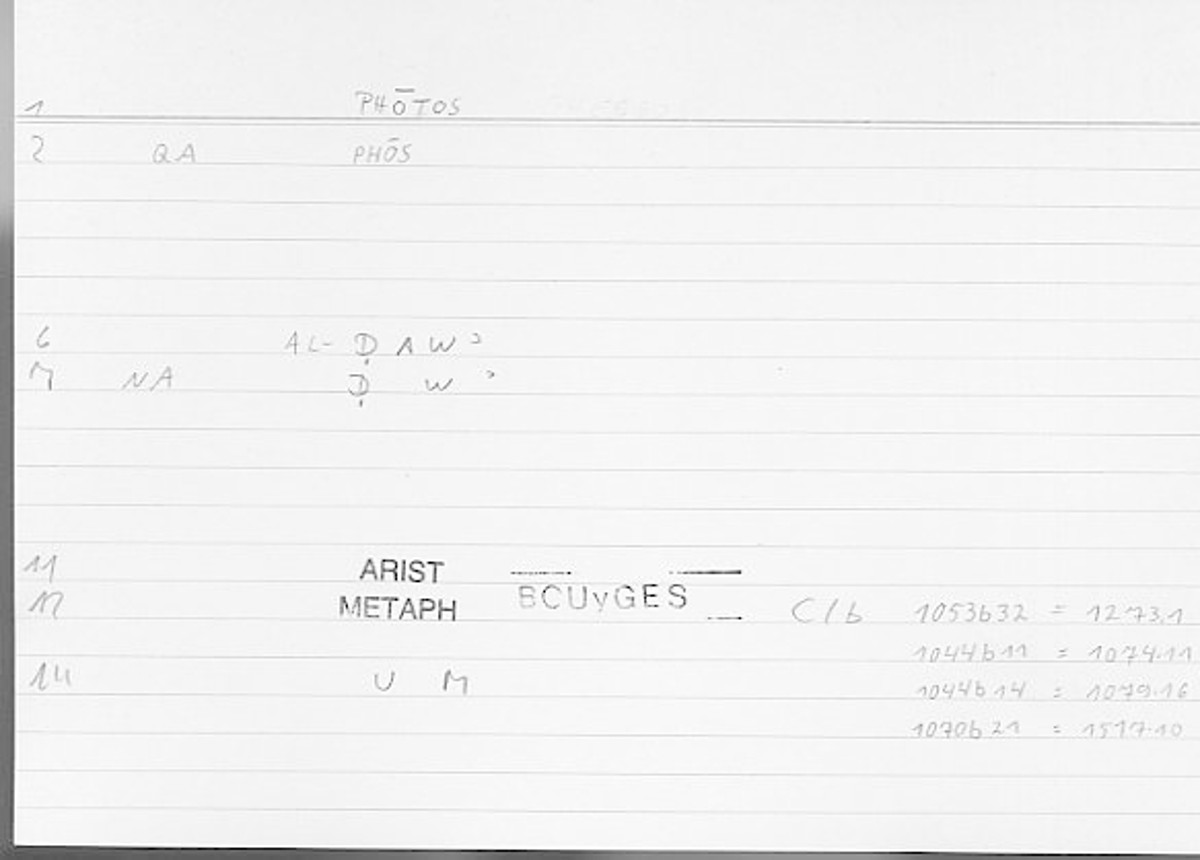 Filecard Arist.Metaph.0587