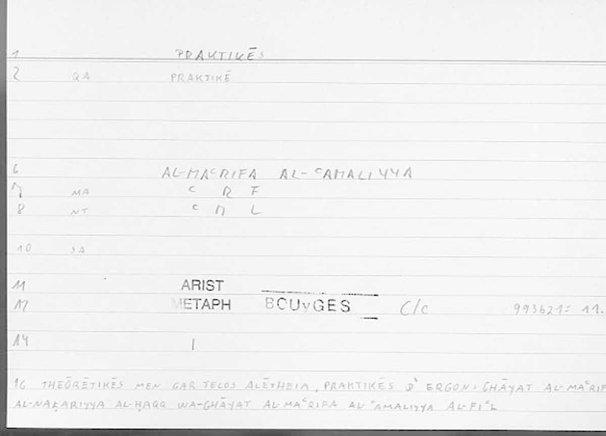 Filecard Arist.Metaph.1003