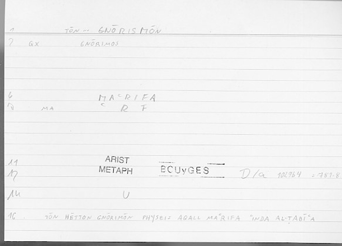 Filecard Arist.Metaph.1039