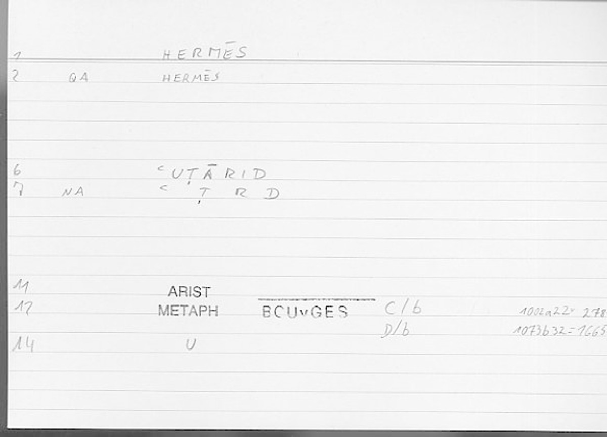 Filecard Arist.Metaph.1040