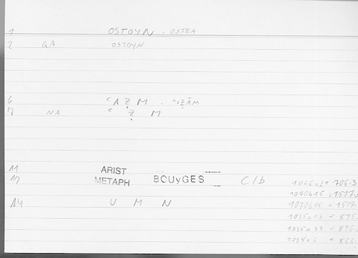Filecard Arist.Metaph.1045