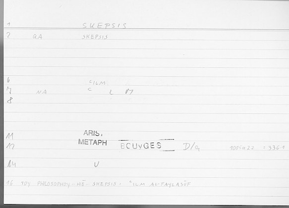 Filecard Arist.Metaph.1081