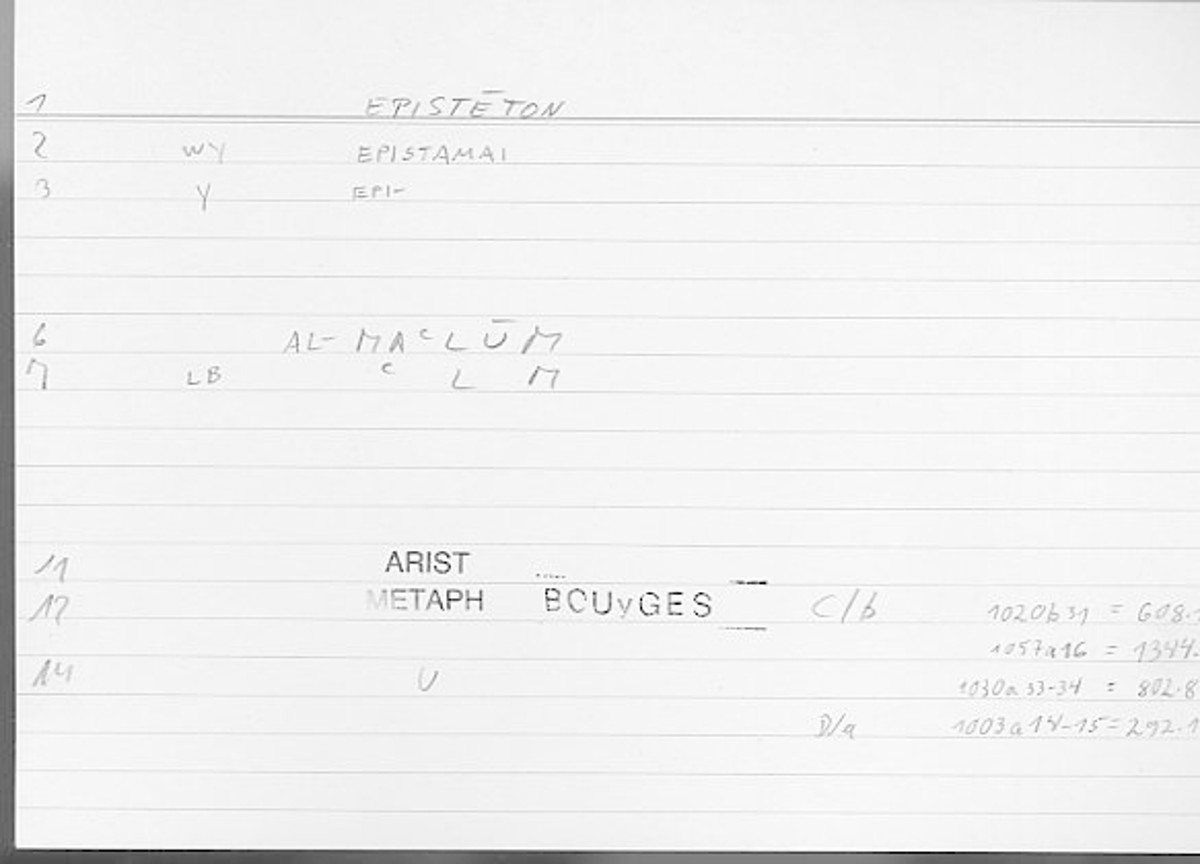 Filecard Arist.Metaph.1102