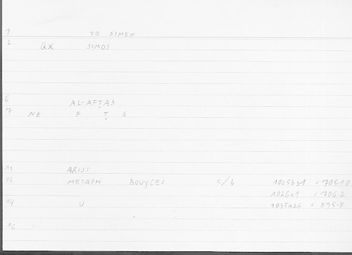Filecard Arist.Metaph.1142