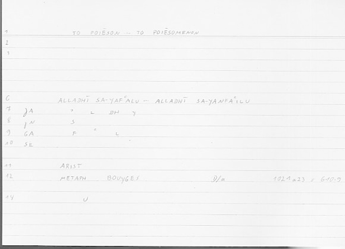 Filecard Arist.Metaph.1305