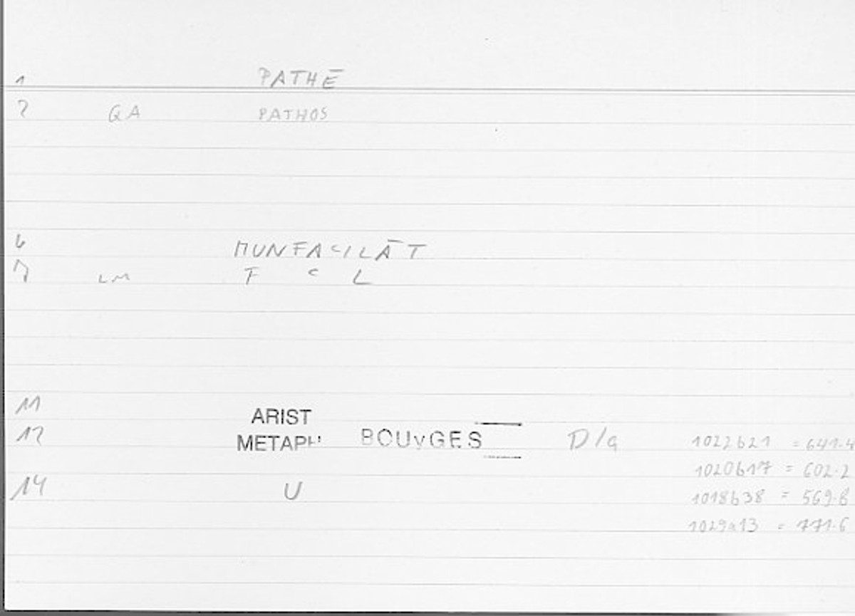 Filecard Arist.Metaph.1309