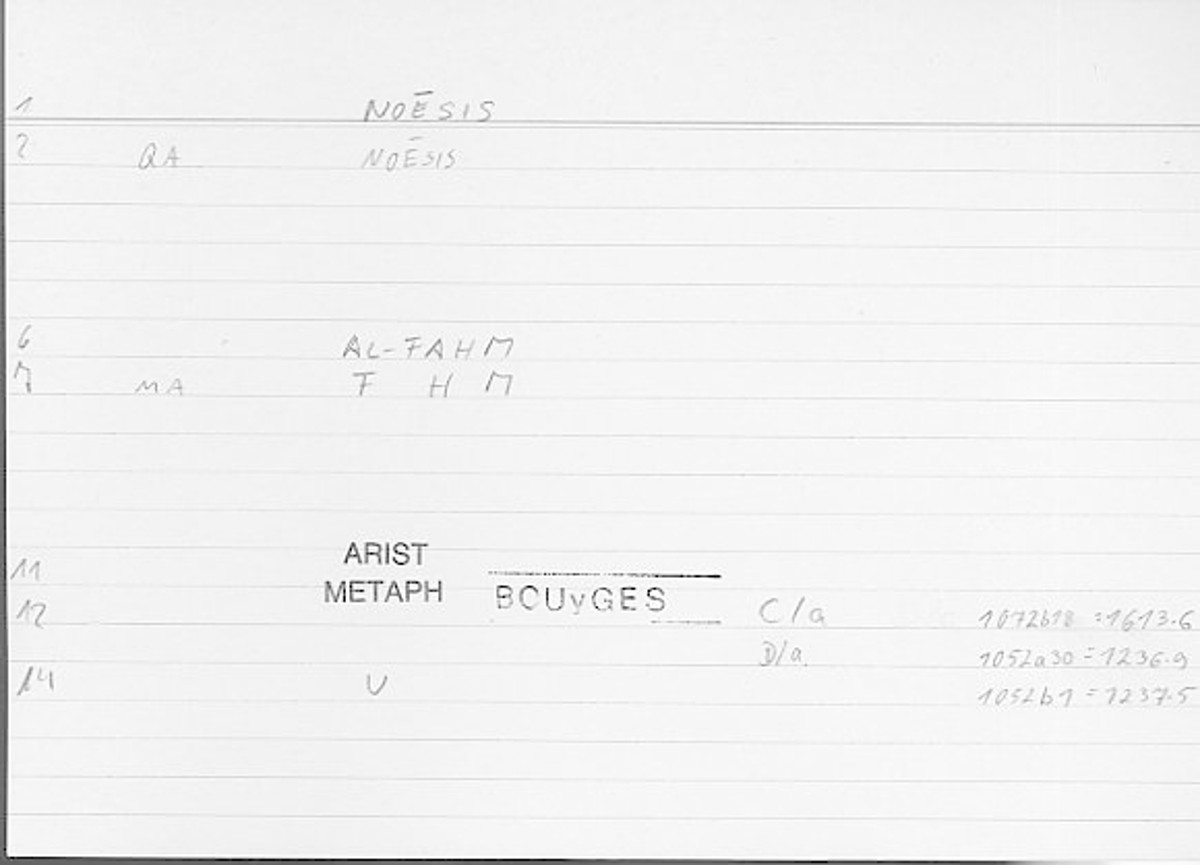Filecard Arist.Metaph.1323