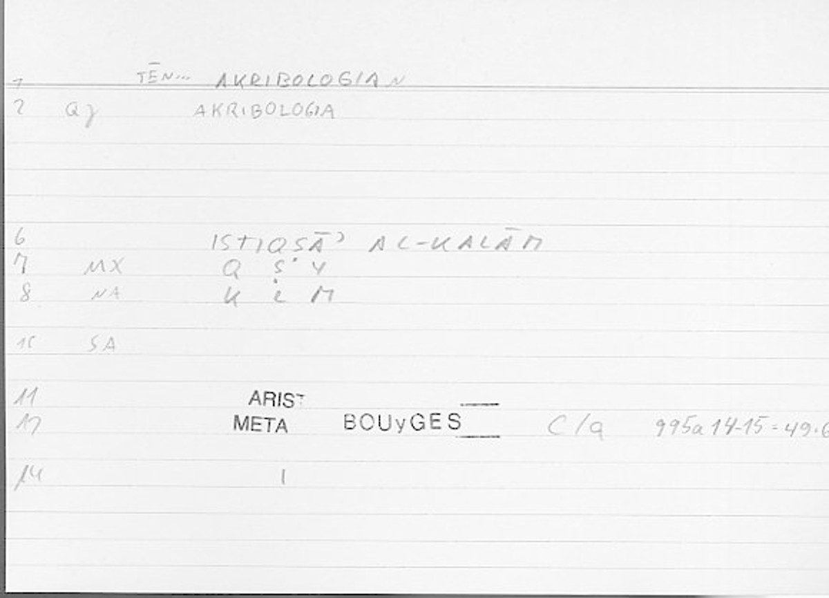 Filecard Arist.Metaph.1376