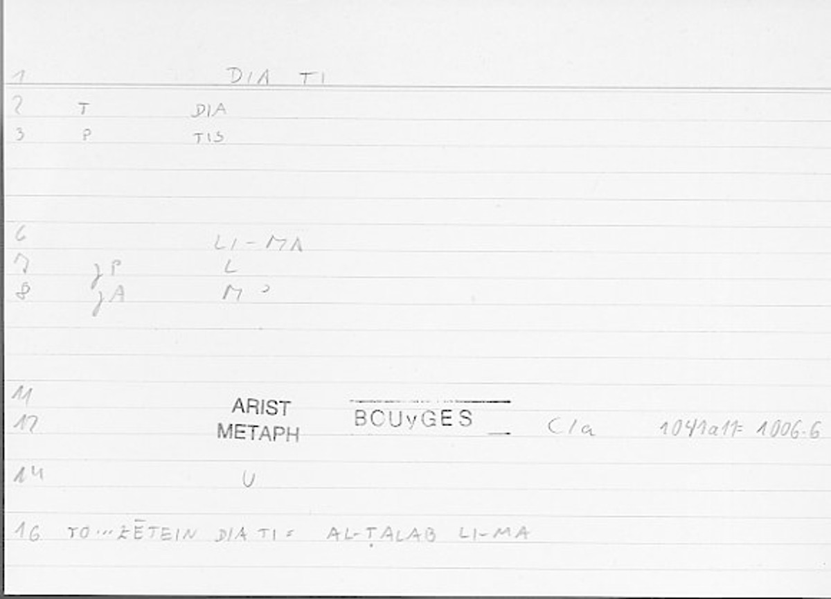 Filecard Arist.Metaph.1419