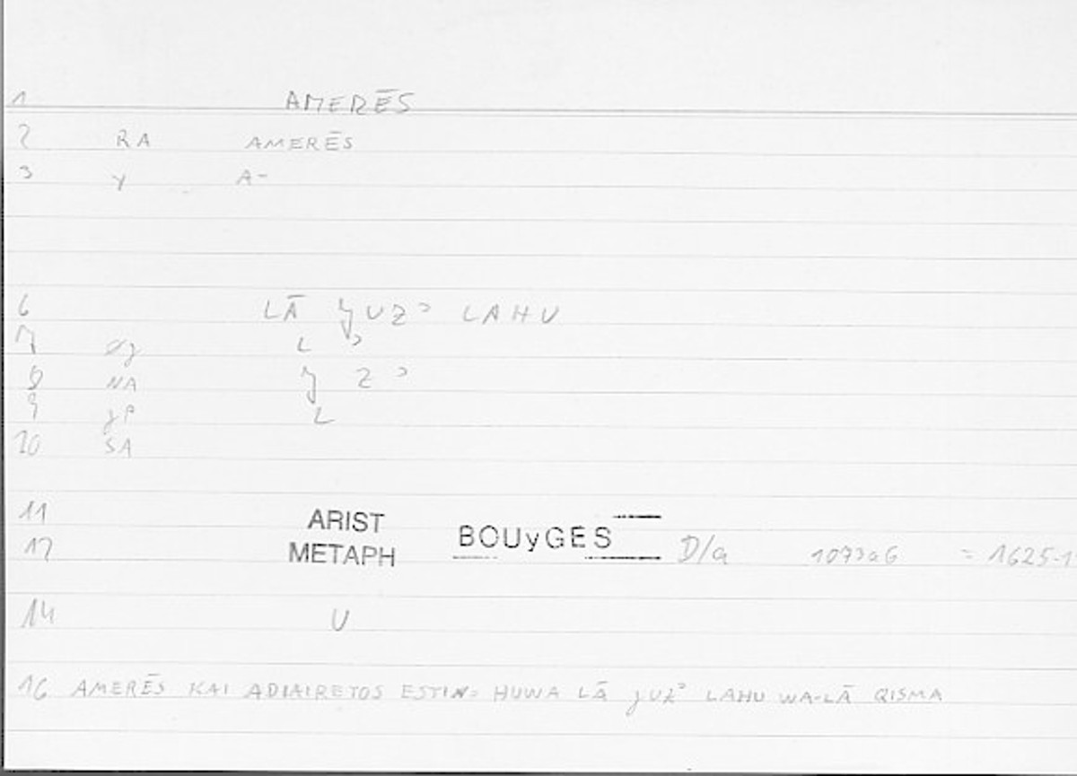 Filecard Arist.Metaph.1421