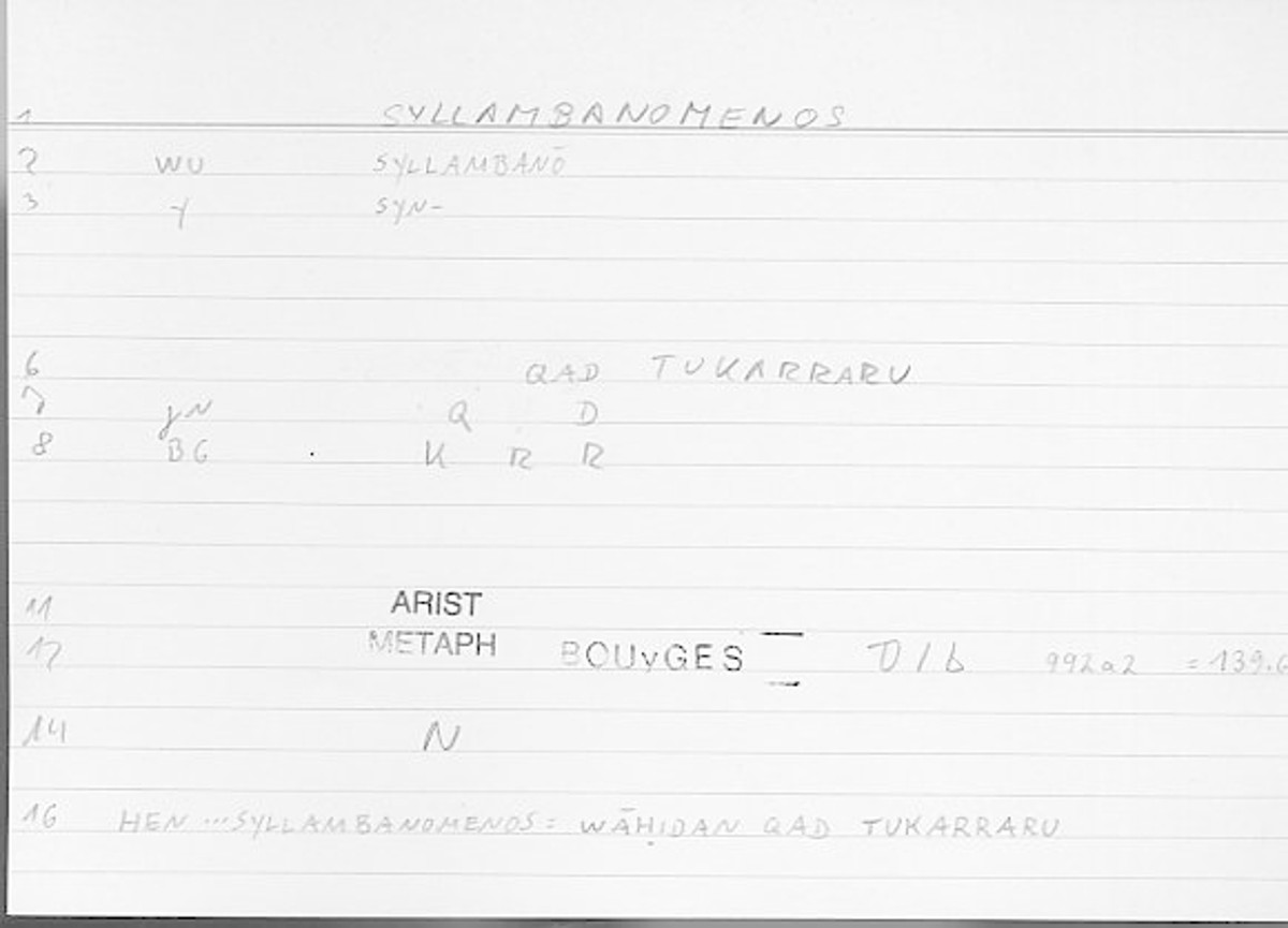 Filecard Arist.Metaph.1443