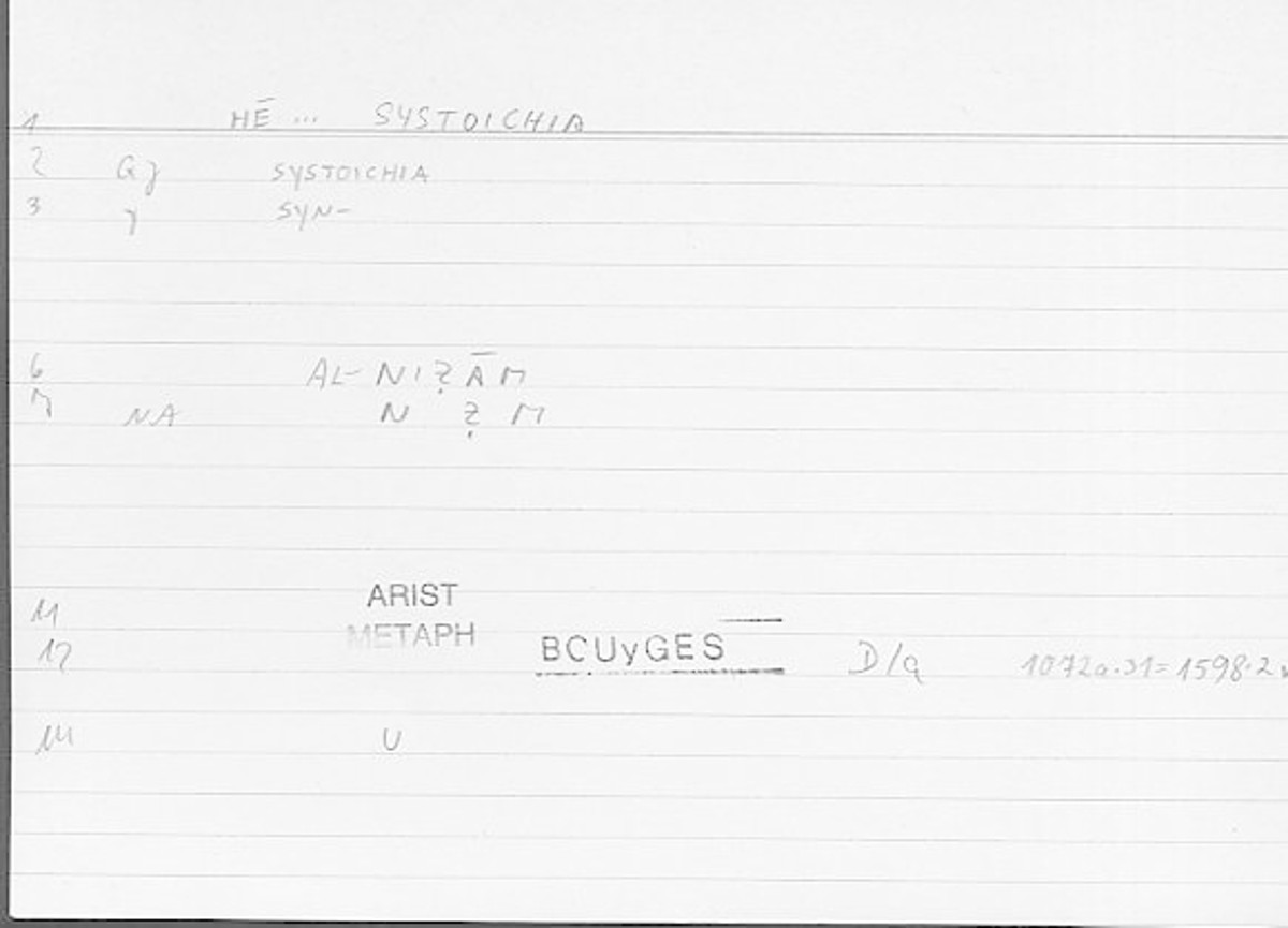 Filecard Arist.Metaph.1722