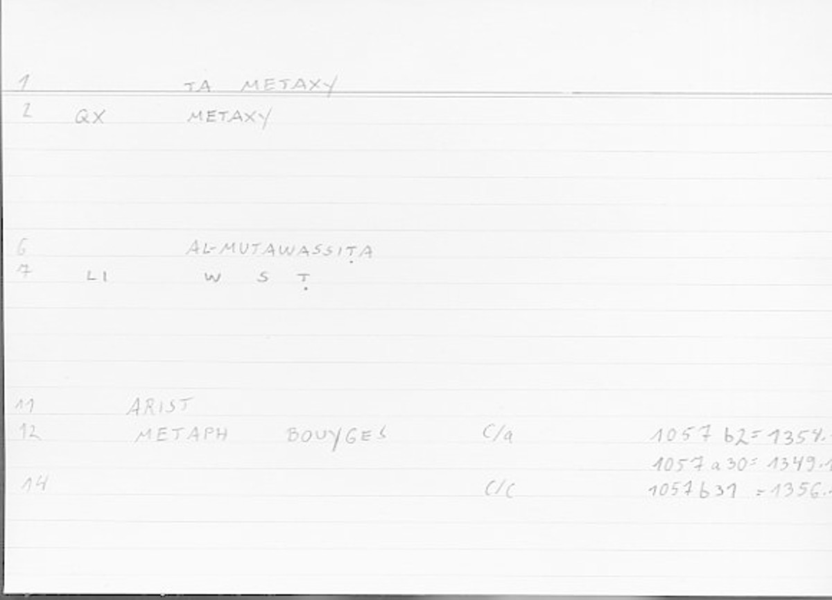 Filecard Arist.Metaph.1760