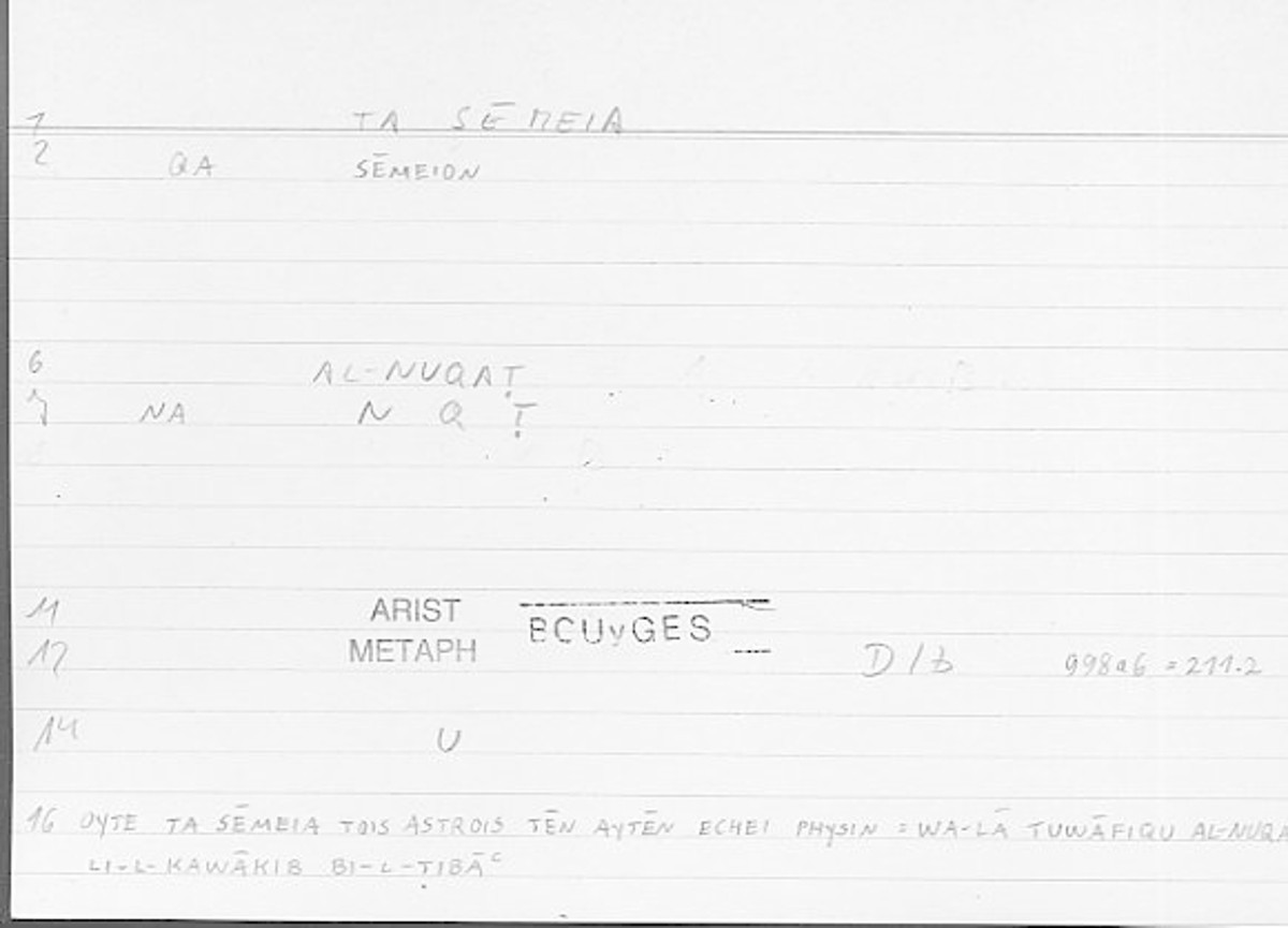 Filecard Arist.Metaph.1787