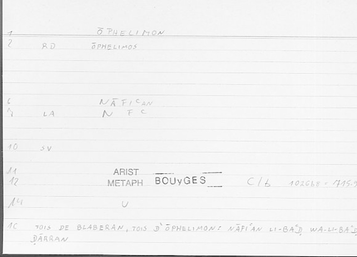 Filecard Arist.Metaph.1825