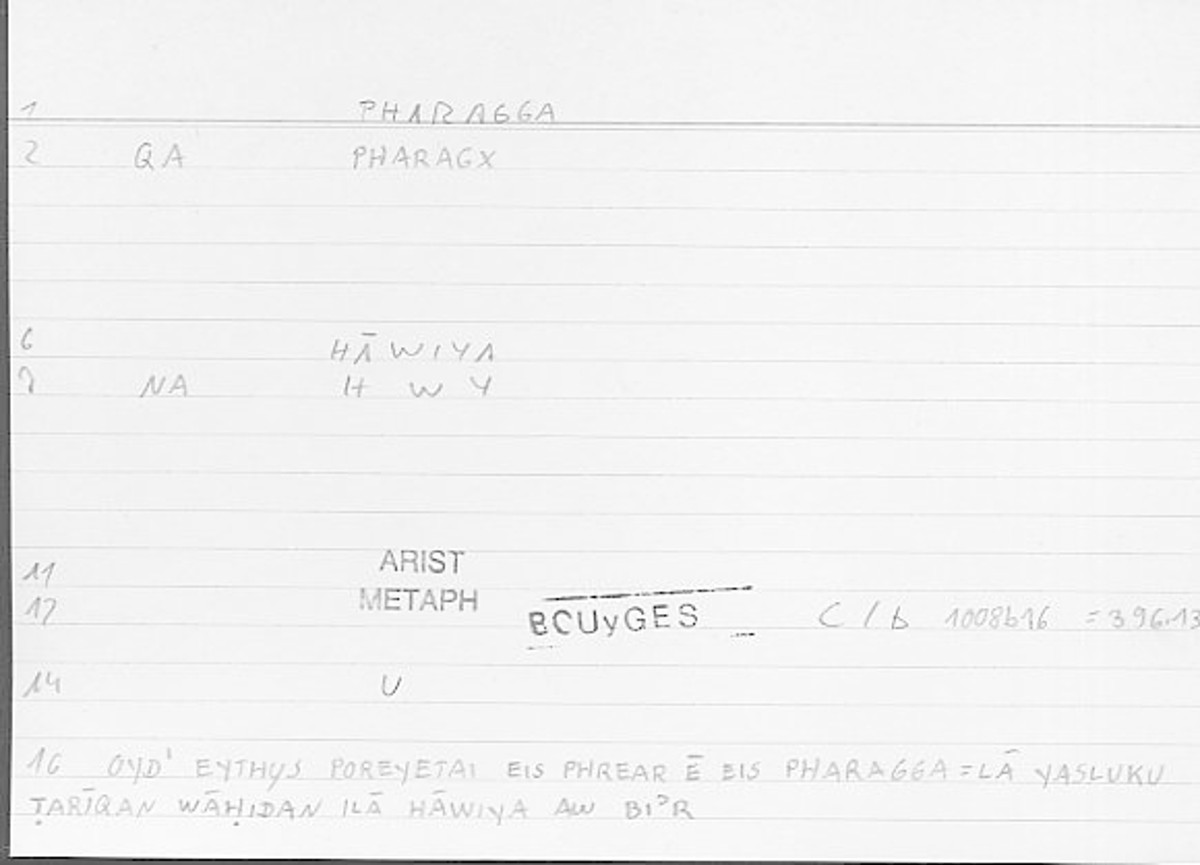 Filecard Arist.Metaph.1854