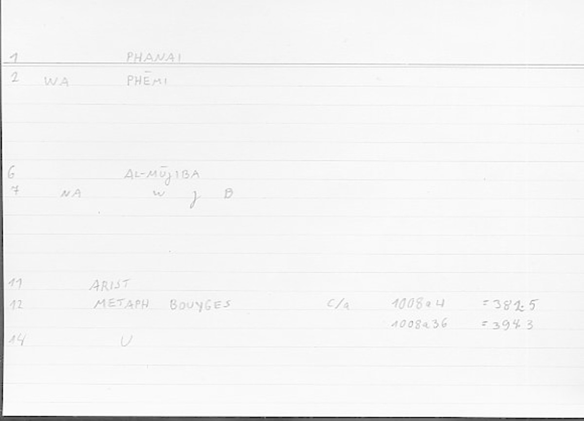 Filecard Arist.Metaph.1862