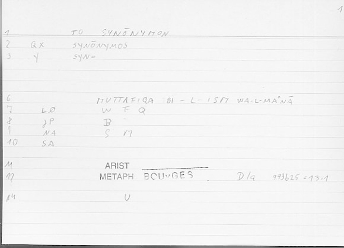 Filecard Arist.Metaph.1883
