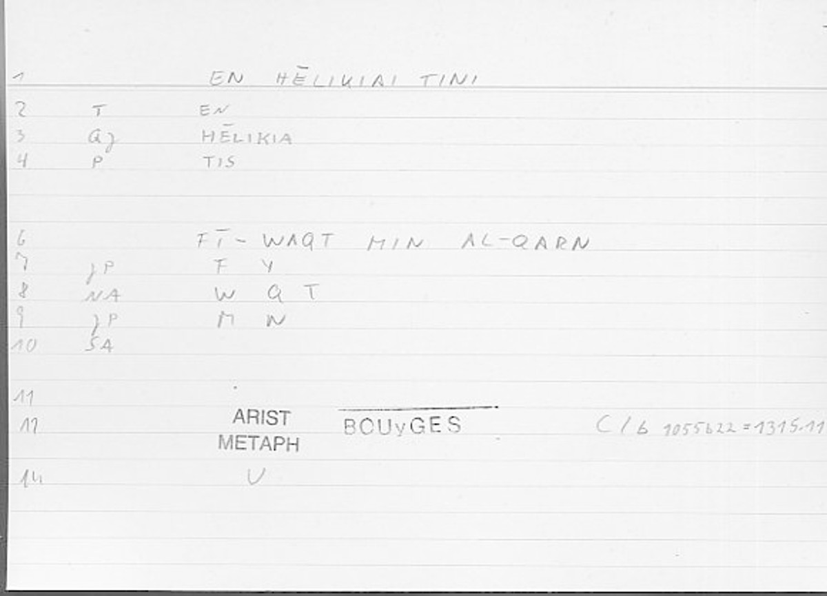 Filecard Arist.Metaph.1888