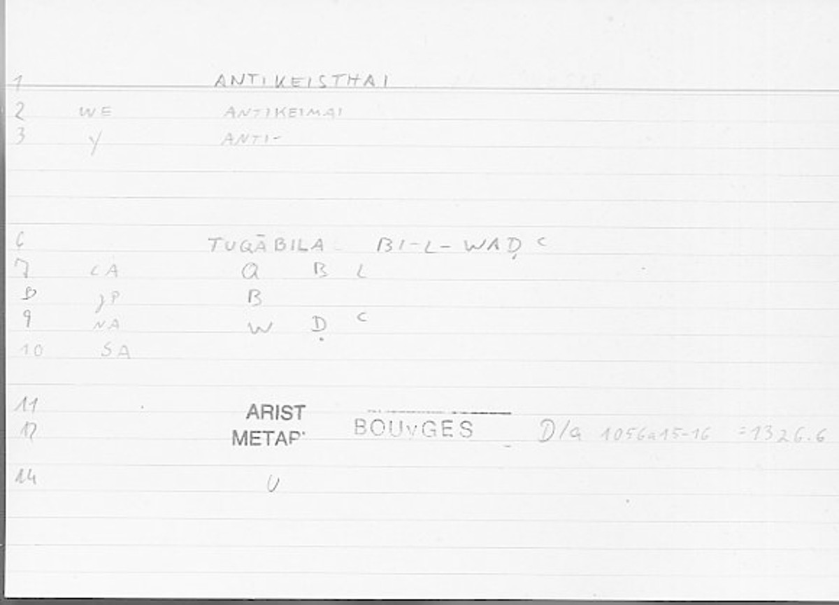 Filecard Arist.Metaph.1891