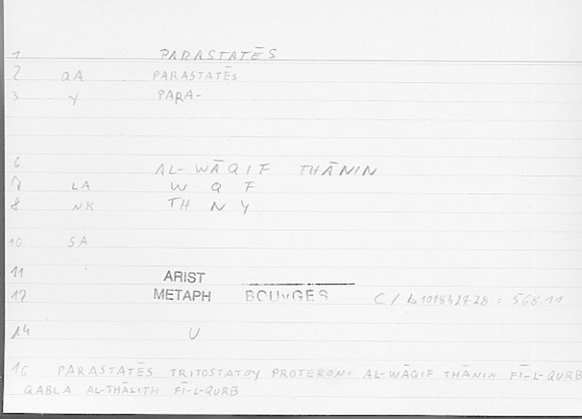 Filecard Arist.Metaph.1894