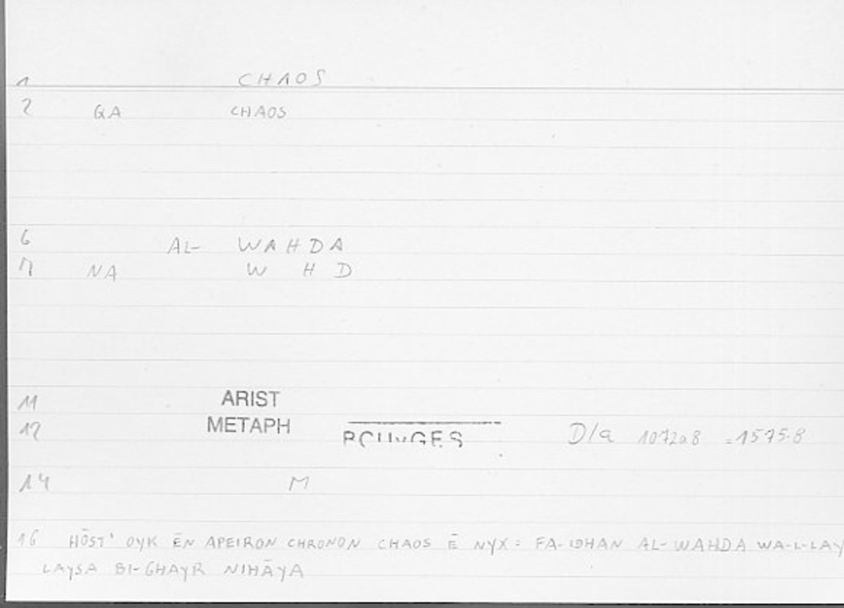 Filecard Arist.Metaph.1907