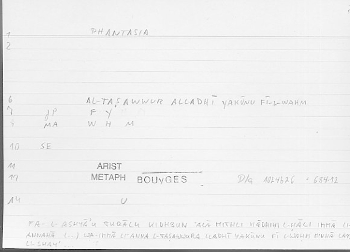 Filecard Arist.Metaph.1914