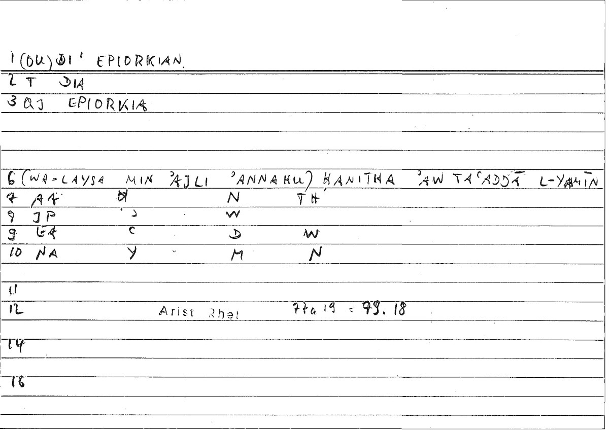 Filecard Arist.Rhet.1064