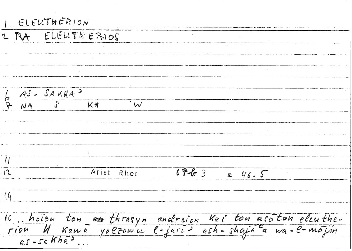 Filecard Arist.Rhet.1988