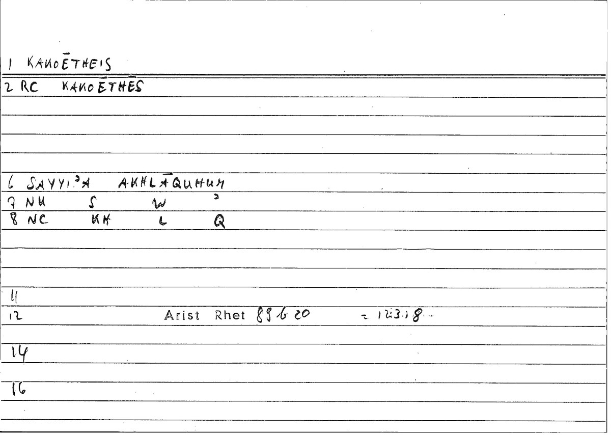 Filecard Arist.Rhet.3077