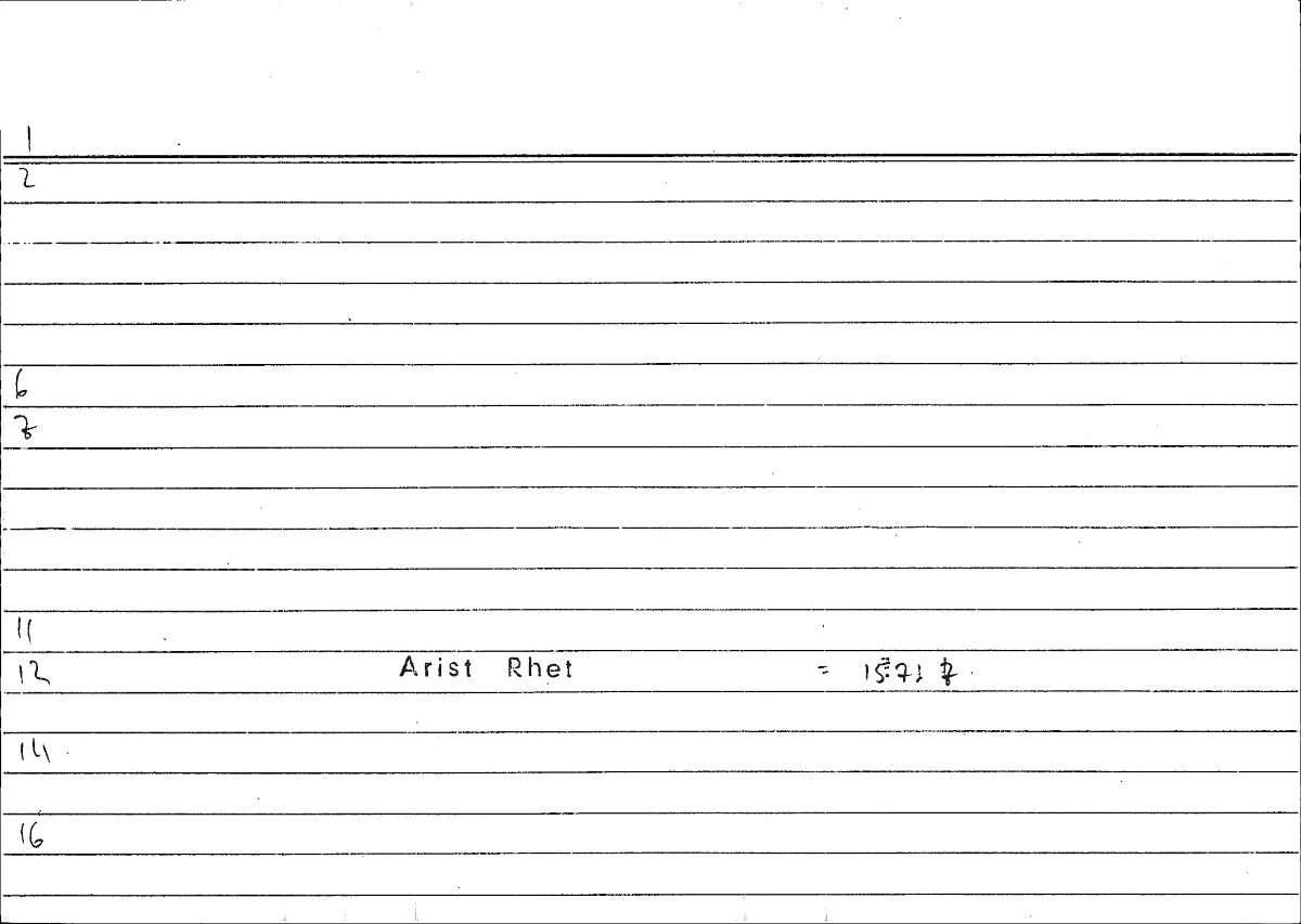 Filecard Arist.Rhet.4001