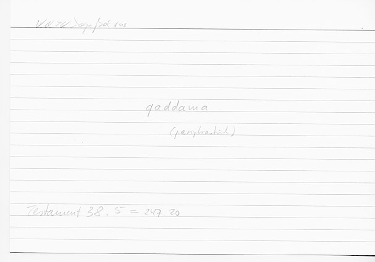 Filecard Arist.Testam.13