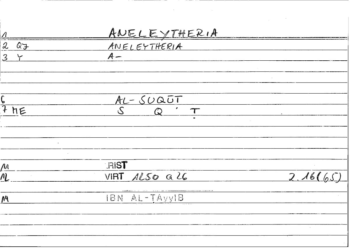 Filecard Arist.Virt.0685