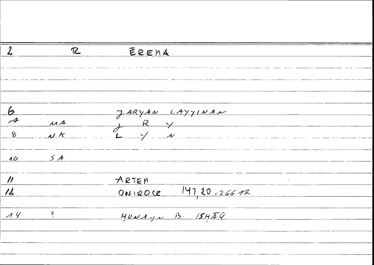 Filecard Artem.Onirocr.00071