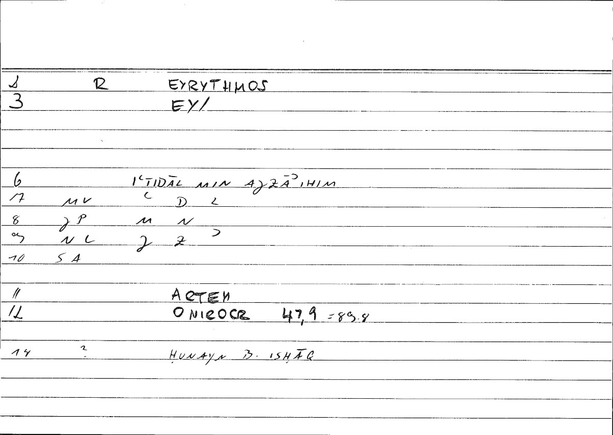 Filecard Artem.Onirocr.00109