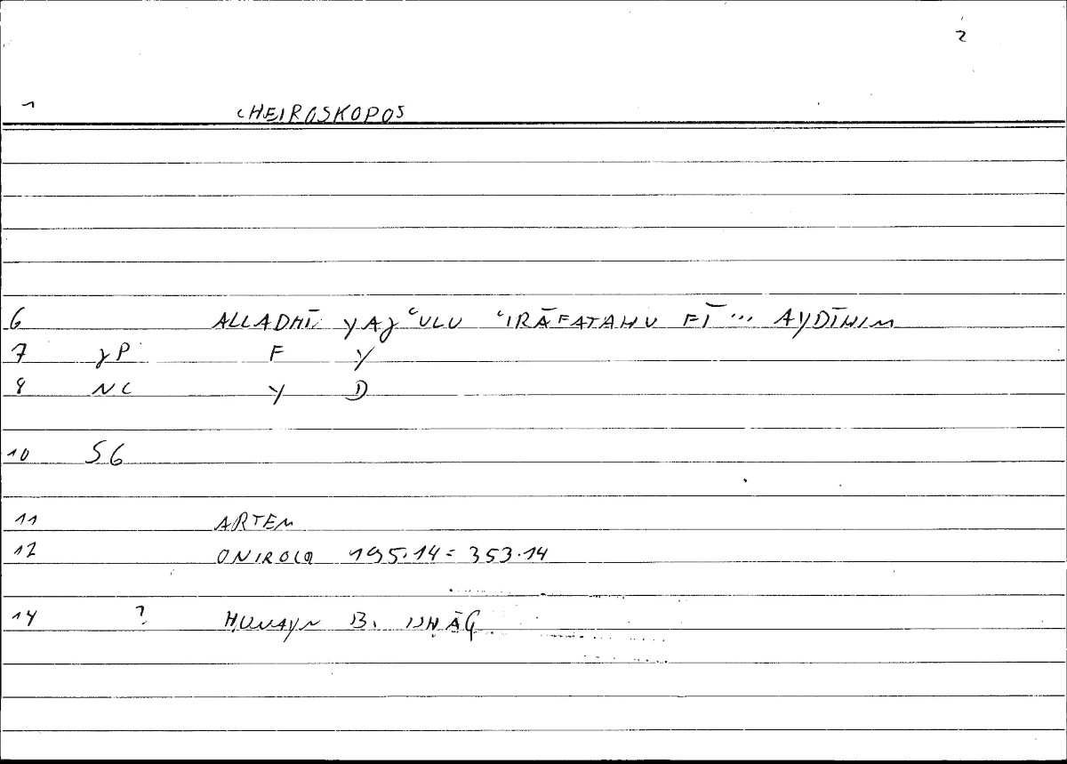 Filecard Artem.Onirocr.00172