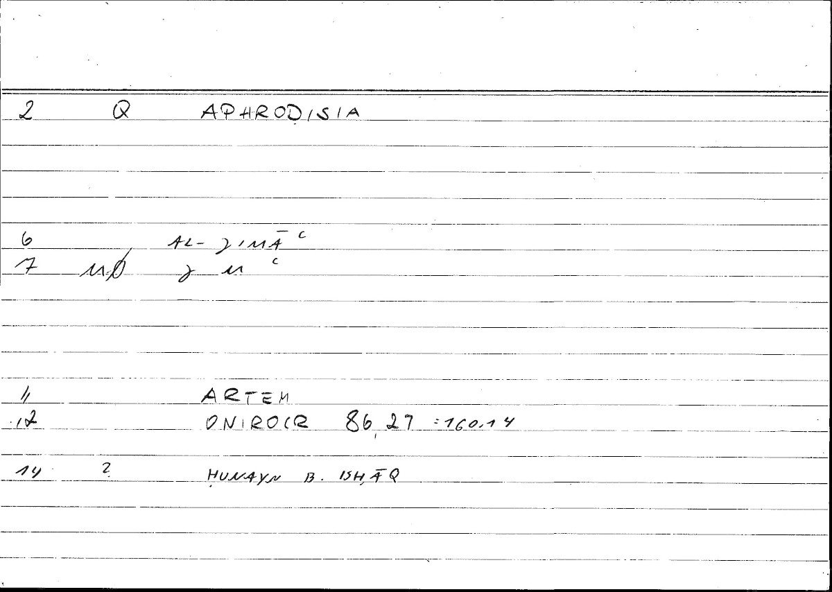 Filecard Artem.Onirocr.00202