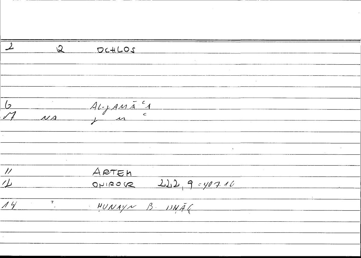 Filecard Artem.Onirocr.00270
