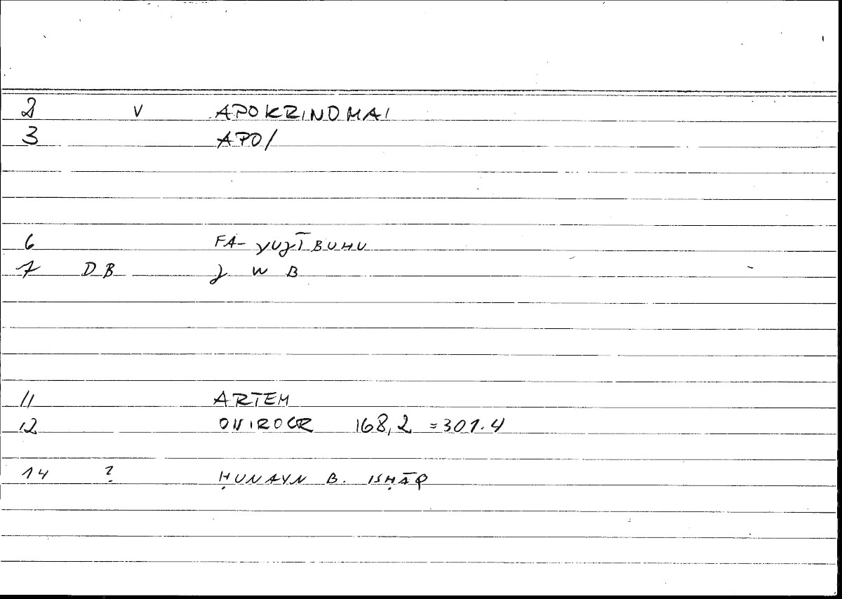Filecard Artem.Onirocr.00419