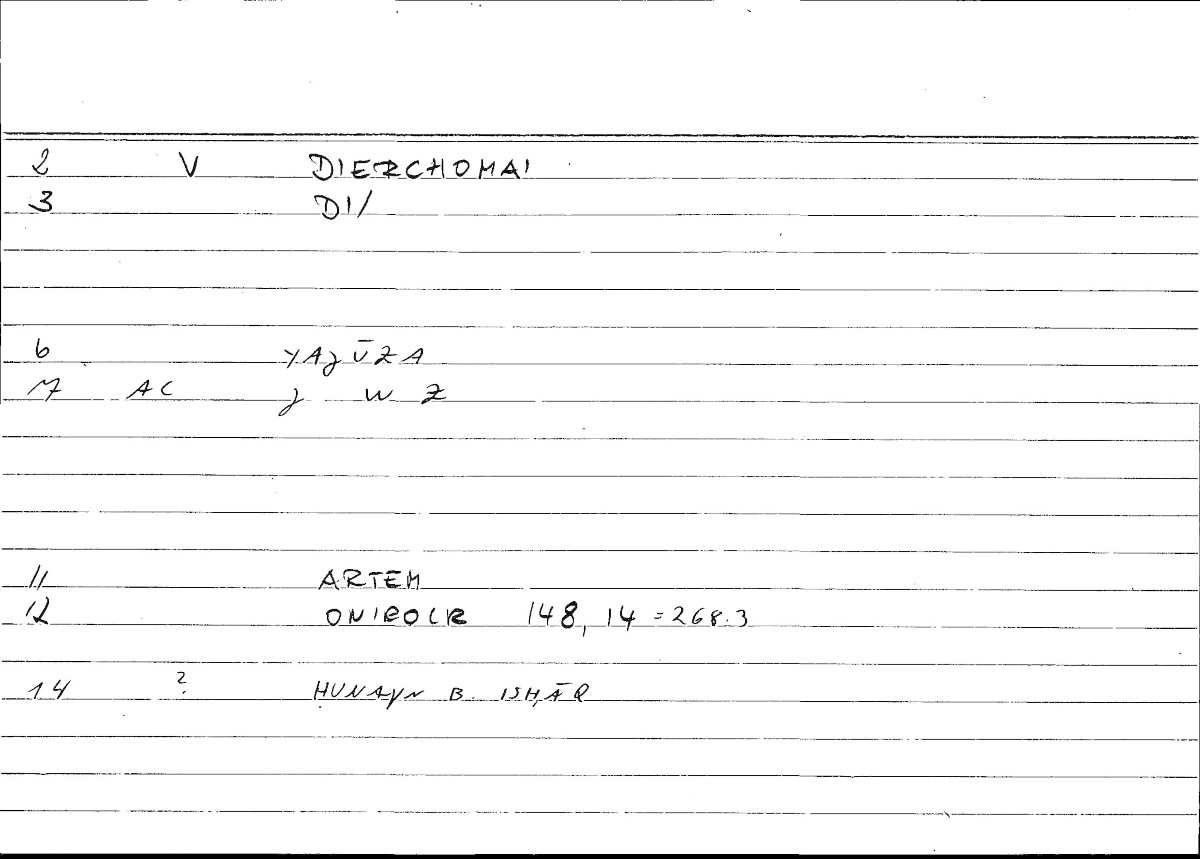Filecard Artem.Onirocr.00449