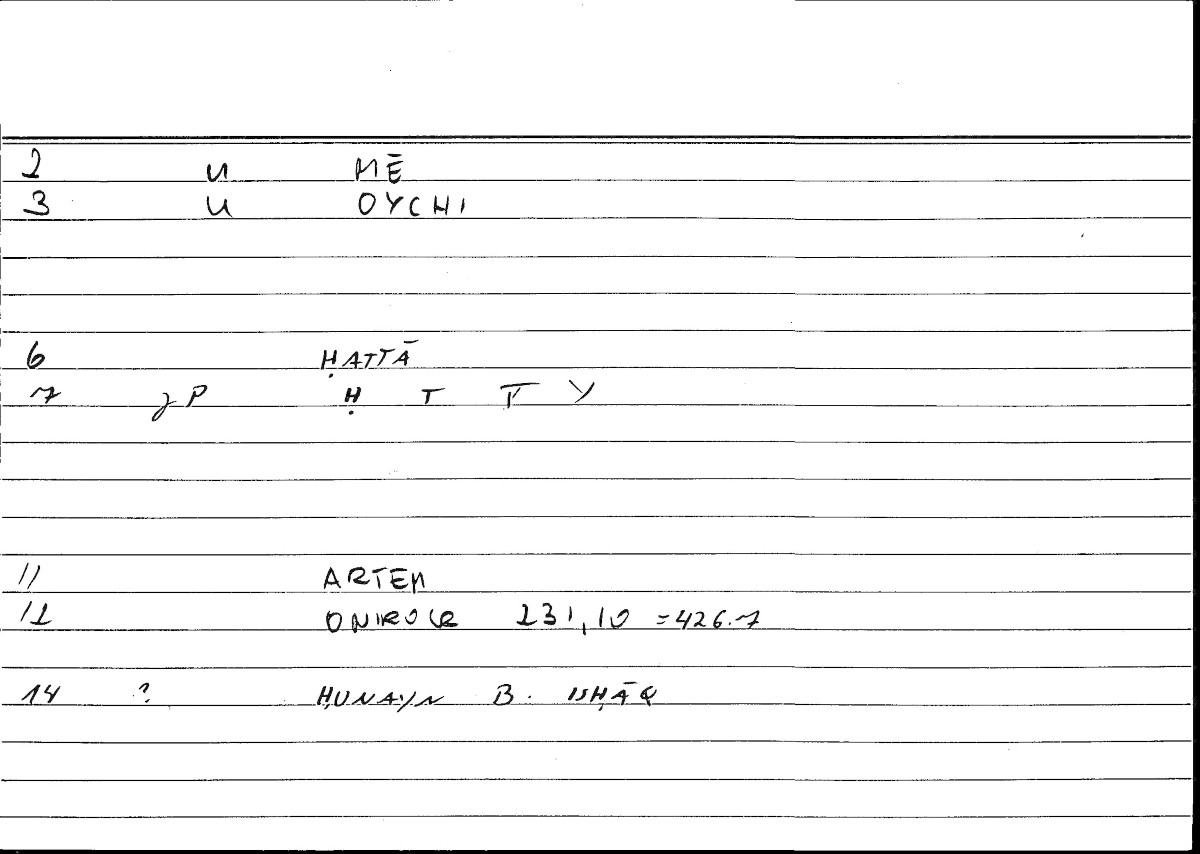 Filecard Artem.Onirocr.00599